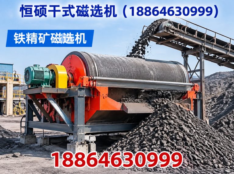 河南恒硕干式磁选机展示图